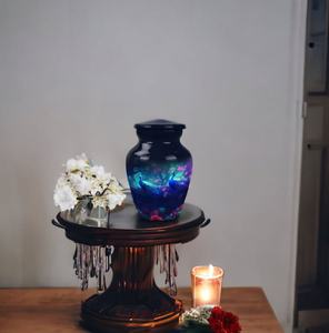 Peacock Urn <b>for</b> Human <b>Ashes</b> Bespoke Cremation Peacock Lovers Modern Decorative Urn <b>for</b> Adults Peacock Lovers Nature Wildlife Urn - Product Image 4