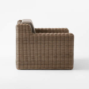 Fauteuil moderne en rotin et osier Sièges confortables et élégants pour se prélasser à l'intérieur ou à l'extérieur - Product Image 3