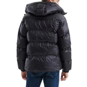 Chaqueta de Invierno Acolchada para Hombre, de Alta Calidad, con Capucha, Transpirable, Personalizable, con Cuello Alto, de Lana y Algodón - Product Image 3