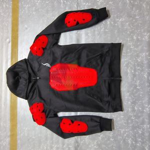 Nueva Sudadera con Capucha para Motocicleta Roja de Alaf Industries, con Certificación CE, Forro de Malla Roja, Tallas Grandes, Múltiples Opciones de Protección de Nivel 2, Personalizable - Product Image 5