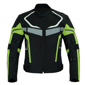 Chaqueta de moto para hombre hecha en fábrica 2025, manga larga, ligera y cómoda, Material textil, a prueba de viento, opciones de talla grande - Product Image 1