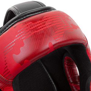 Casco de boxeo de cuero de alta calidad Kick Boxing y entrenamiento de artes marciales Protector de cabeza a precio mayorista - Product Image 4