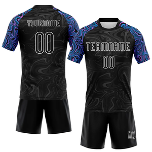 Ensemble de maillot de volley-ball de haute qualité 100% polyester pour adultes - Couleur et logo personnalisés, maillot et short pour les joueurs - Product Image 3