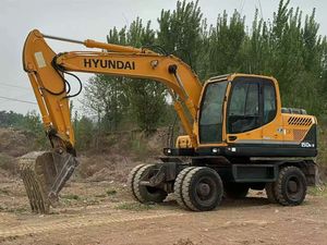 Excavadora de ruedas de alta calidad 13Ton 14ton 15ton Retroexcavadora hidráulica con ruedas Hyundai Excavadora - Product Image 2