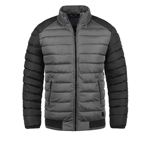 New Design Bulk Quantity Pakistan Made Puffer <b>Jacket</b> Custom Embroidered Logo Solid Colors <b>Jackets</b> for Mens - Product Image 3