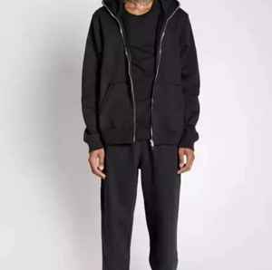 Sweat-shirt à capuche en coton pour homme, personnalisé, Double extrémité, fermeture éclair, haute qualité - Product Image 5