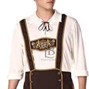 High Quality Cow <b>Leather</b> Bavarian <b>Shorts</b> Lederhosen New Arrival Customizable OEM ODM Services Hot Sale Factory Manufacturer - Product Image 4