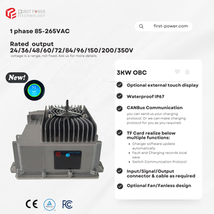 认证3KW 200V DC输出15A车载充电器通用工业电源IP67保护95% 效率适用于AGV - Product Image 2