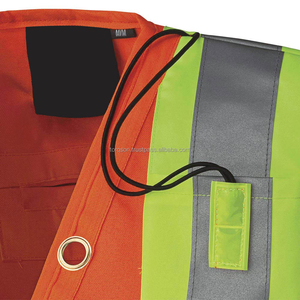 Chaleco de Seguridad Unisex de Nuevo Diseño, Hecho a Medida, Reversible, Ecológico, Transpirable, Talla Grande, de Secado Rápido, Alta Visibilidad, con Bolsillo - Product Image 5