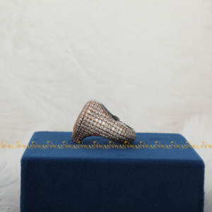 Meilleure vente Bague pour homme en argent sterling 925 Hip Hop de luxe VVS Clarity Diamant Moissanite entièrement glacé pour mariages - Product Image 5