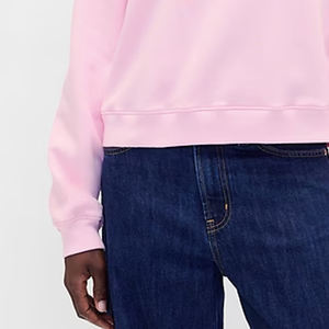 Sudadera Corta para Mujer a Precio Económico, Diseño de Pullover con Precio de Fábrica para Pedidos al por Mayor, Manga Larga, Material Suave de Alta Calidad - Product Image 3