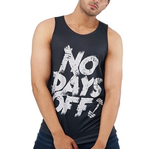 Camiseta sin mangas deportiva con impresión personalizada para hombre, cómoda y de secado rápido, perfecta para entrenamiento de hombre, camiseta sin mangas y ropa informal - Product Image 1