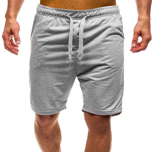 Pantalones cortos de alta calidad para hombre Pantalones cortos relajados de Jersey fino para hombre 2024 Nuevo Pantalón corto de cintura elástica con cordón para hombre - Product Image 2