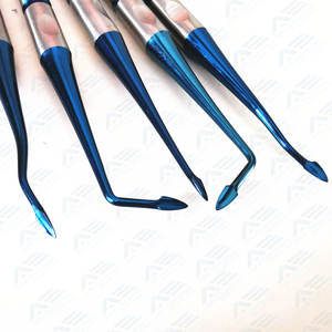 Instrumental Dental PDL Luxating Root, Instrumentos Dentales, Puntas Recubiertas de Titanio, Instrumental Quirúrgico Dental y Veterinario - Product Image 6