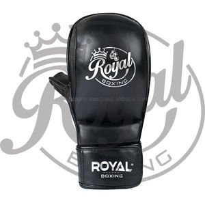 Logo personnalisé professionnel 8oz cuir de vachette PU MMA et gants de boxe étanches pour l'entraînement Muay Thai et le combat - Product Image 4