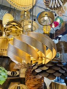 Lampes en bois 99 Gold Data faites à la main à partir de bois naturel pour une décoration élégante et écologique pour la maison et le bureau - Product Image 2