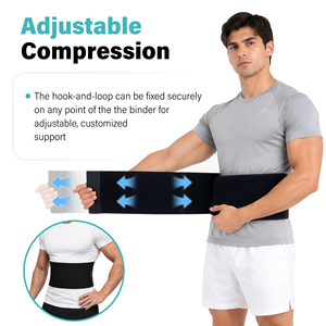 Cinturón Reductor de Cintura Ajustable de Neopreno OEM Personalizado para Hombres y Mujeres, Soporte Abdominal para Sudoración, Adelgazamiento y Ejercicio Físico - Product Image 4