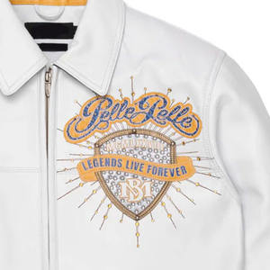 Chaqueta Universitaria de Invierno Personalizada de Primera Calidad, Hecha a Medida, de Aspecto Elegante, de Algodón, con Bordado Frontal - Product Image 6