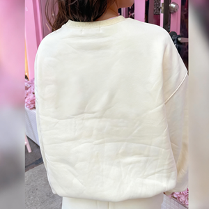 Sudadera con Capucha de Invierno con Logotipo Personalizado OEM, Estilo Urbano Informal, Impresión por Transferencia de Calor, Talla Grande, Estilo Holgado para Mujer - Product Image 2
