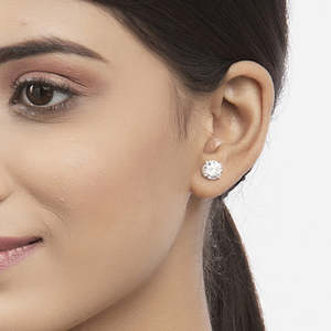 Compre Pendientes de Plata de Ley 925 de Primera Calidad para Mujeres y Niñas, Pendientes de Oro de 14K y Diamantes de Zafiro en Forma de Gota de Agua - Product Image 4