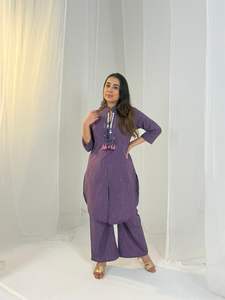 Premium Viscose jekart <b>Kurti</b> with Heavy Manual Work Designer Ethnic Wear for Women - Product Image 6