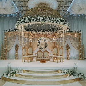 Mandap de Fibra para Bodas de Último Diseño, Mandap Real para Bodas, Decoración Elegante para Mandap de Boda, Nueva Venta 2026, Decoración para Eventos en Australia - Product Image 2