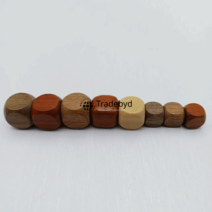Handcrafted <b>Polyhedral</b> Wooden <b>Dice</b> 7-Piece Eco-Friendly Durable Luxury for Board Games RPG Tradebyd - Product Image 3