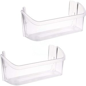 Lifetime Appliance 2 X 240363702 Plastic Door <b>Shelf</b> Rack New Condition Compatible with Frigidaire Refrigerator for Household Use - Product Image 1