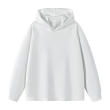 Chaqueta con capucha de manga larga para hombre y mujer con logotipo personalizado OEM camisa cultural pareja Sudadera con capucha de lana de doble cara - Product Image 3