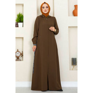 New Season <b>Women</b> Winter Islamic Clothing Abaya <b>Dress</b> <b>Kaftan</b> Tunic Dubai Muslim Islamic Fashion Turkish Made Islamic <b>Dresses</b> - Product Image 2