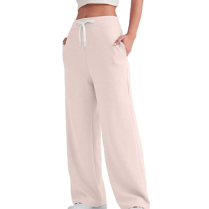 Pantalones holgados para mujer, ropa de calle, pantalones de pierna ancha de cintura alta, atuendo diario informal a la moda - Product Image 4