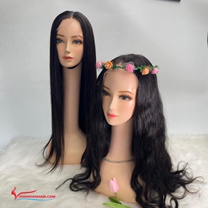 Artículos más vendidos Peluca recta de hueso de color natural 100% Cabello vietnamita sin sintético sin fibra precio al por mayor - Product Image 3