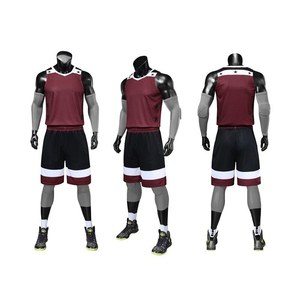 ชุดเสื้อบาสเก็ตบอลสำหรับผู้ชายชุดบาสเก็ตบอลชุดทีม - Product Image 3