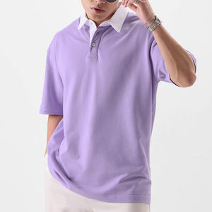 Estilo de vida activo para hombres para Polos Tela transpirable deportiva con estilo con bordado personalizado y patrón de impresión - Product Image 1