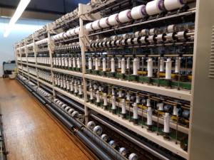 Machine à bobiner monofilament Menegatto 1500 Rotor Spinning, 192 broches, bobine de 140 mm pour Lycra, Nylon, Coton, 32000 tr/min, puissance 15/25 kW - Product Image 6