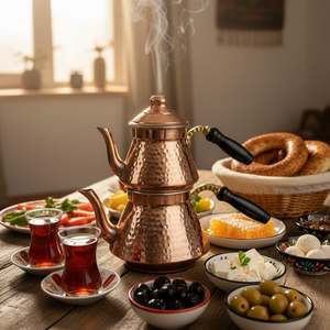 กาน้ำชาคอปเปอร์เซลจุคทรงคอห่าน ดีไซน์โดดเด่น - Product Image 6