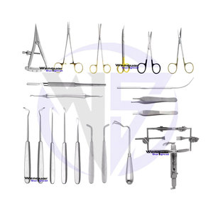 Ensemble complet d'instruments pour mastoïdectomie, kit de microchirurgie auriculaire pour procédures ORL et otologiques - Product Image 6