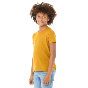 Camiseta de algodón orgánico suave para bebé, ropa con estampado de dibujos animados, opción de logotipo personalizado de manga corta - Product Image 2