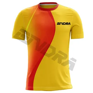 2023 nuevos productos camiseta de fútbol tu propio nombre transpirable camiseta de fútbol estampado ropa deportiva 100% poliéster adultos para hombres 1 Uds