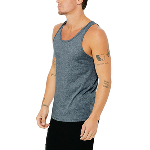 Ropa deportiva Camiseta sin mangas de secado rápido para hombre a la venta Mejor fabricante Logotipo personalizado Gimnasio Fitness Camiseta sin mangas para hombre con tamaño personalizado - Product Image 2