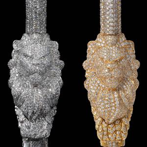 Collar clásico con colgante de diamante natural para mujeres y niñas, conjuntos de joyas de celebración de aniversario a precios al por mayor - Product Image 5