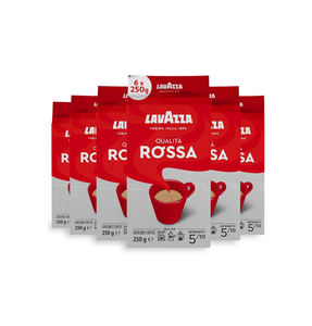 Café moulu Lavazza Qualita Rossa de qualité supérieure, 250 g, vente flash pour les dépanneurs et les chaînes de magasins - Product Image 3