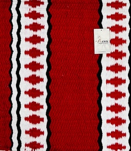 Vente chaude conception personnalisée équestre spectacle Pad haute qualité nouvelle-zélande laine selle couverture Western équitation équipement cheval cuir - Product Image 5