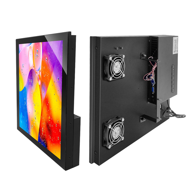 21.5inch Industrial Outdoor Touch Monitor 10-point Multi-touch Front Waterproof IP65 Panel Mount Touch Display for Kiosk