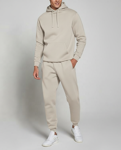 Survêtement de mode unisexe pour hommes | Ensemble de veste à capuche solide d'hiver de couleur personnalisée | Doublure en polaire 100% coton de qualité supérieure - Product Image 1