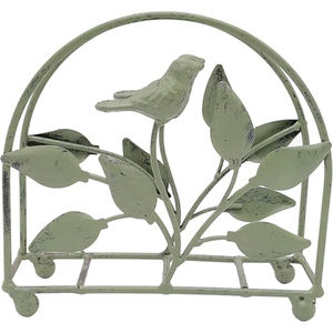 Servilletero de mesa Diseño de tendencia Tamaño personalizado Color negro Soporte de tejido de hierro puro para la venta superior - Product Image 6