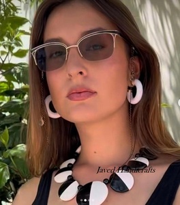 Unique Design Resin Beads Pendant Resin Necklace India All Color Manufacturer Latest Design Resin Beaded Necklaces - Product Image 6