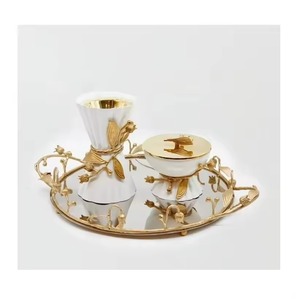 Decorative Antique Gold Metal <b>Incense</b> <b>Holder</b> Suitable For Prayer Room Aromatherapy And Daily Rituals Handcrafted From India - Product Image 2