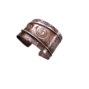 2024 <b>Copper</b> Cuffs Black Friday Discounts Indian Summer Loose Long Sleeve Shirt Circles celebratory <b>copper</b> jewelry for Women - Product Image 1