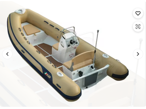 15ALX 15' de longitud, bote fueraborda con tubos de Hypalon en venta - Product Image 2